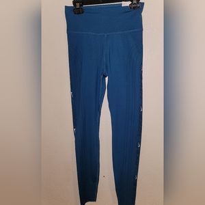 Nike one luxe dri fit, mid rise, leggings, xs, teal